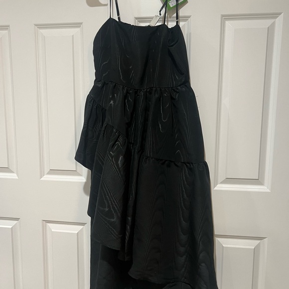 Kate Spade Black Tiered Midi Dress Target collab small - Picture 4 of 9
